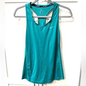 Nike Running DriFit Teal Racerback Tank Top